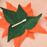 Poinsettia Clip