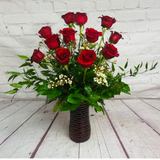 Rose Arrangement - Vase